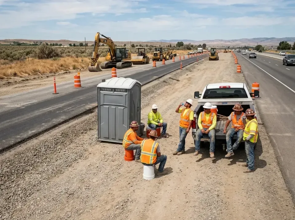 highway-road-construction-crew-007 — frequently asked questions, Porta Potty and Restroom Rentals in Helper, UT